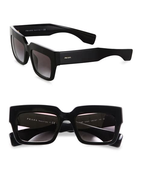 prada sunglasses polarized thick square|original prada sunglasses price.